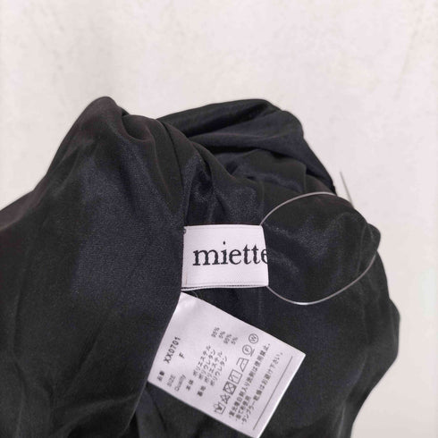 ミエット miette プリントチュール ギャザースカート レディース FREE
