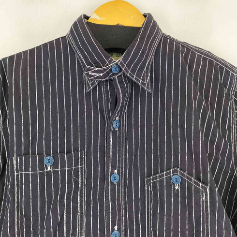 ドライボーンズ Dry Bones ストライプシャツ メンズ US:38