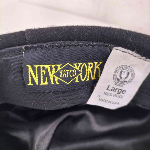 ニューヨークハット NEWYORK HAT&CAP CO. USA製 ウールメルトン キャスケット レディース L