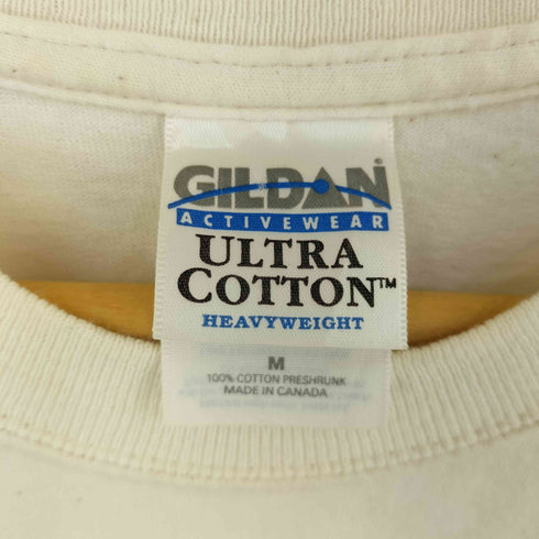 ギルダン GILDAN 00S カナダ製 ベアープリン ト Tシャツ メンズ import:M