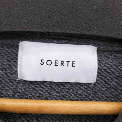 ソエルテ soerte Heavy weight double zip-up hoodie メンズ 1