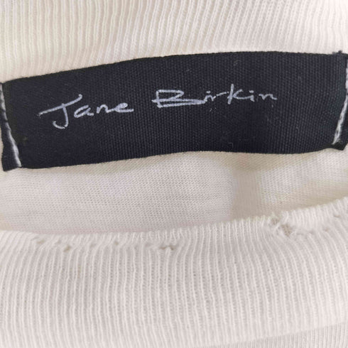Jane Birkin アニメ キャラクター プリント シングルステッチ Tシャツ メンズ