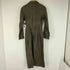ザラ ZARA フェイクレザー ジップアップ ロングジャケット レディース import:M