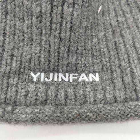 YIJINFAN 耳当て付き ニット ハット レディース