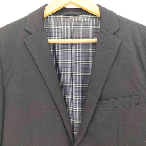 バーバリーブラックレーベル BURBERRY BLACK LABEL 裏地ノバチェック 2B テーラードジャケット メンズ JPN:M