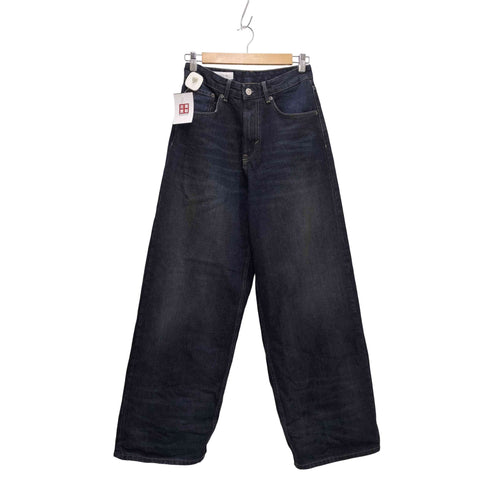 ザラ ZARA バギーワイドフィットデニムパンツ メンズ US:34-35