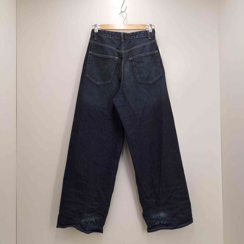 ザラ ZARA バギーワイドフィットデニムパンツ メンズ US:34-35