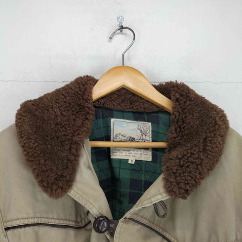 CREEKS 裏地チェック カナディアンコート メンズ import:S