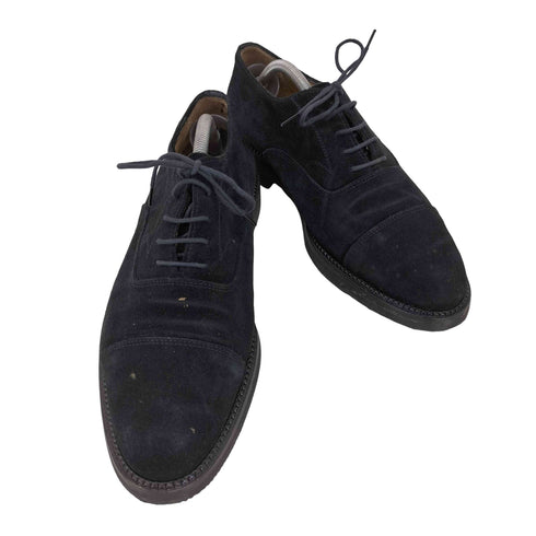 ビジョーネ BISIONE イタリア製 スエード ストレートチップ ドレスシューズ Vibram メンズ