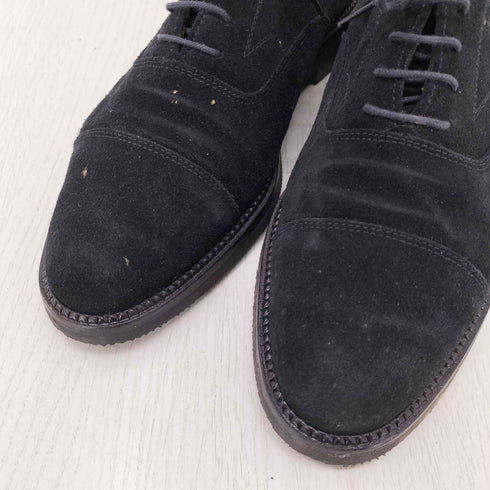 ビジョーネ BISIONE イタリア製 スエード ストレートチップ ドレスシューズ Vibram メンズ