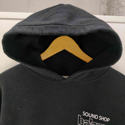 サウンドショップバランサ SOUND SHOP BALANSA 釜山 ロゴ プリント プルオーバー パーカー メンズ import:XL