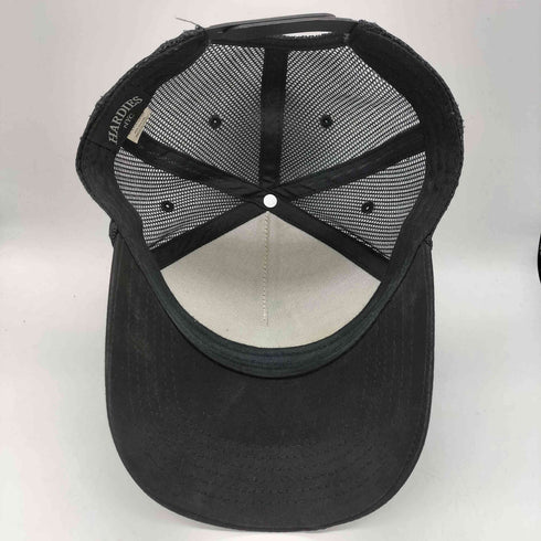 ハーディーズハードウエア Hardies Hardware CURVE TRUCKER HATS ラメ ロゴ メッシュ キャップ レディース