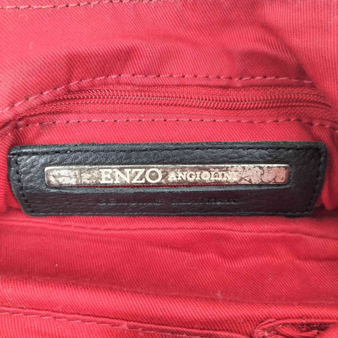 Enzo Angiolini Y2K レザー ショルダーバッグ レディース