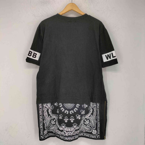 ホワイトランドブラックバーン WHITELAND BLACKBURN 生地切替 クルーネック Tシャツ メンズ FREE