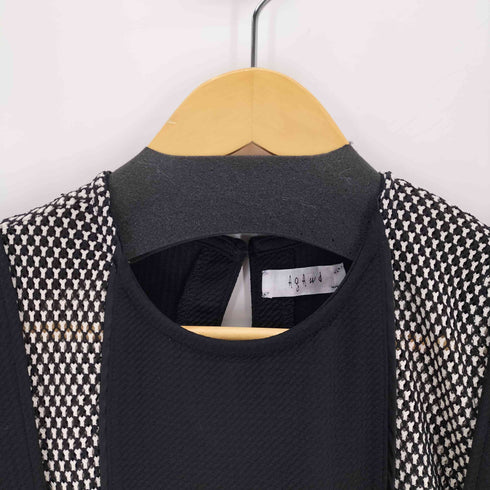 AgAwd バイカラーメッシュワンピース レディース FREE