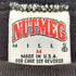 ナツメグ NUTMEG 90s USA製 バスケットボールチームプリント クルーネックスウェット メンズ import:M