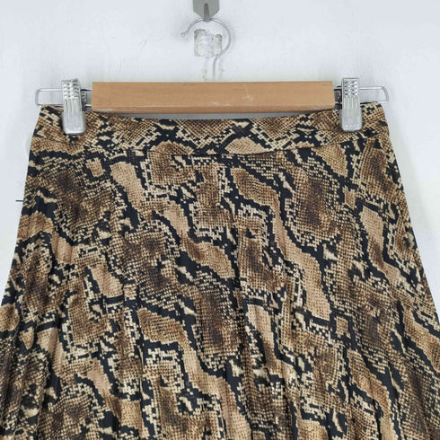 アメリ AMERI PYTHON PLEATS SKIRT レディース FREE