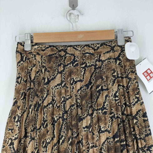 アメリ AMERI PYTHON PLEATS SKIRT レディース FREE