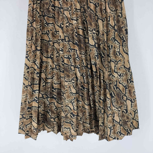 アメリ AMERI PYTHON PLEATS SKIRT レディース FREE