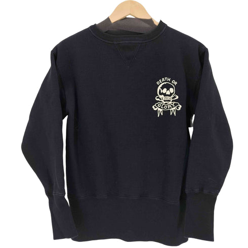 テンダーロイン TENDERLOIN DEATH OR GLORY Vガゼット プリントクルーネックスウェット メンズ import:XS