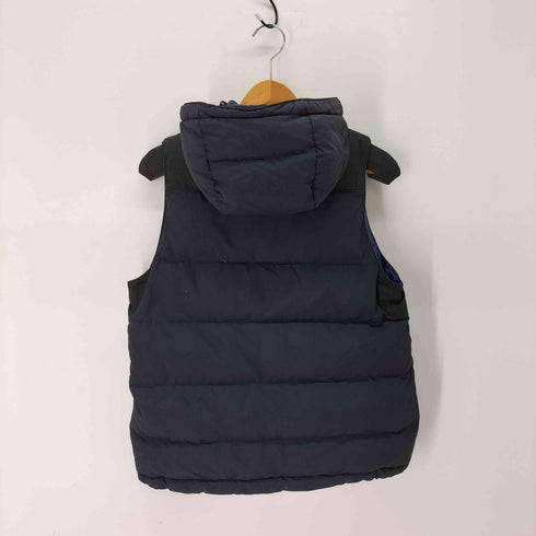 ジュンヤワタナベコムデギャルソンマン JUNYA WATANABE COMME des GARCONS MAN ナイロンタッサーダウンベスト アノラック型 裏地チェック ダウンベスト メンズ JPN:XS