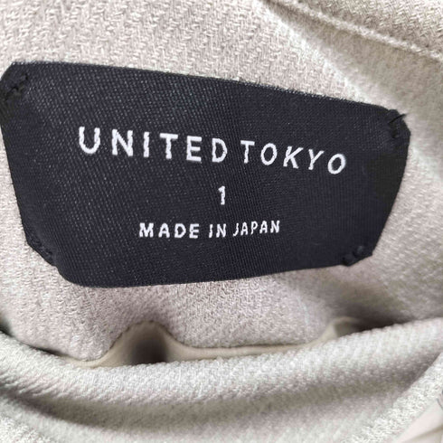 ユナイテッドトウキョウ UNITED TOKYO バックボタンワイドパンツ レディース JPN:1
