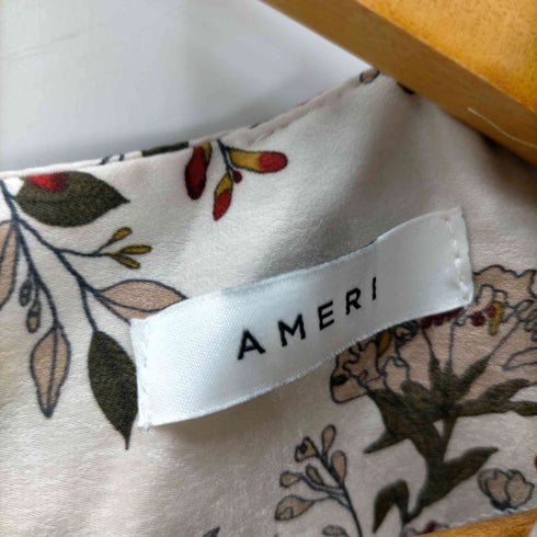 アメリ AMERI FLOWER RAGLAN TOP レディース