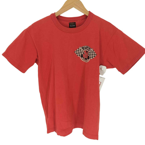 ザリアルマッコイズ THE REAL McCOYS BUCO DETROITプリントTシャツ メンズ US:40