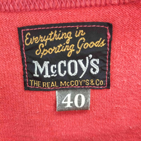 ザリアルマッコイズ THE REAL McCOYS BUCO DETROITプリントTシャツ メンズ US:40