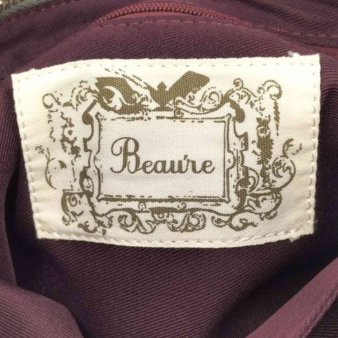 ビュレ Beaure レザー ショルダーバッグ レディース