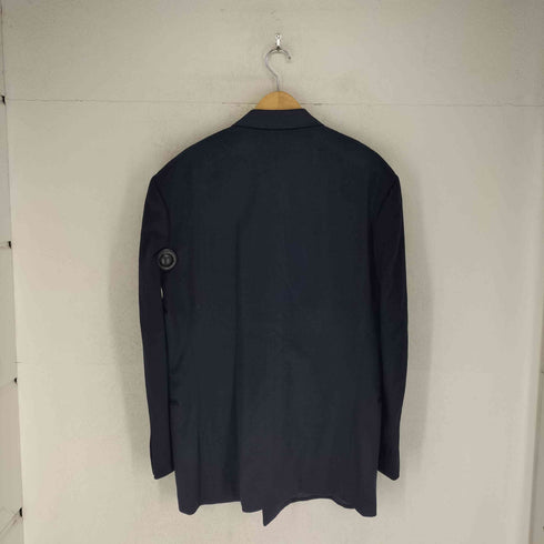ビジョーネ BISIONE pure cashmere イタリア製 カシミヤ100% ダブルブレスト ピークドラペル テーラードジャケット メンズ EUR:52