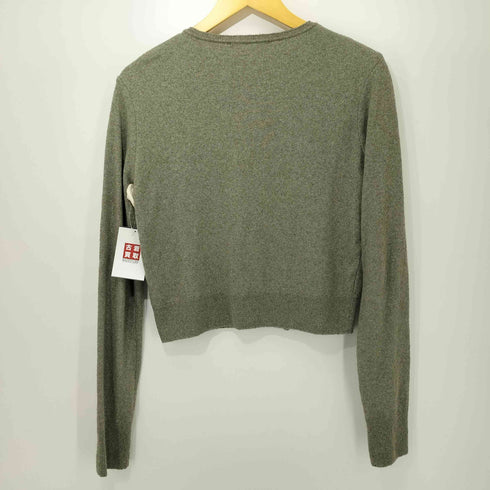 EN OR コットンナイロン 変形 カーディガン レディース import:M