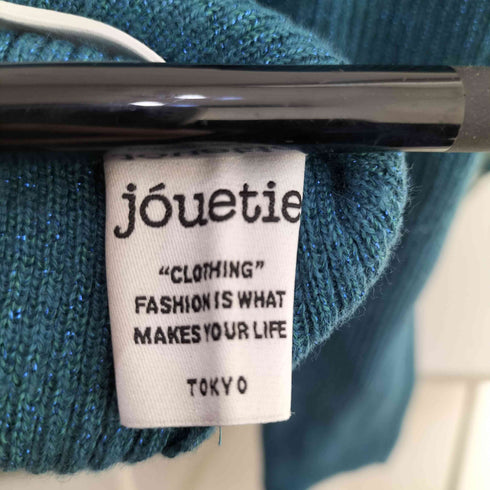 ジュエティ jouetie 23AW ベーシックカラータートルニット レディース M
