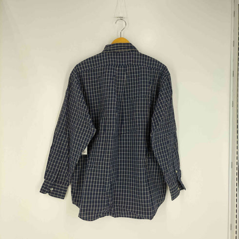 ポロバイラルフローレン Polo by RALPH LAUREN 90s BLAIRE ポニー刺繍 チェック柄 ボタンダウン 長袖シャツ メンズ import:M
