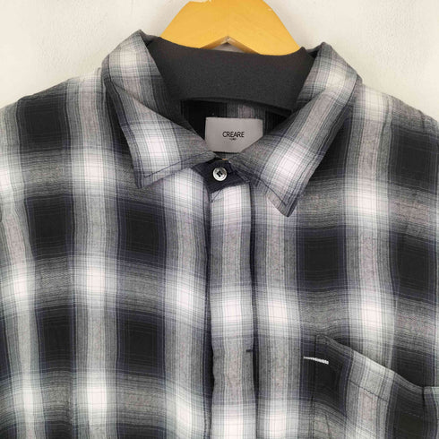CREARE LINO ビックポケット オーバーサイズ S/S シャツ メンズ JPN:L