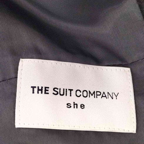 スーツカンパニー THE SUIT COMPANY she 1B テーラードジャケット スラックスパンツ セットアップ レディース 38