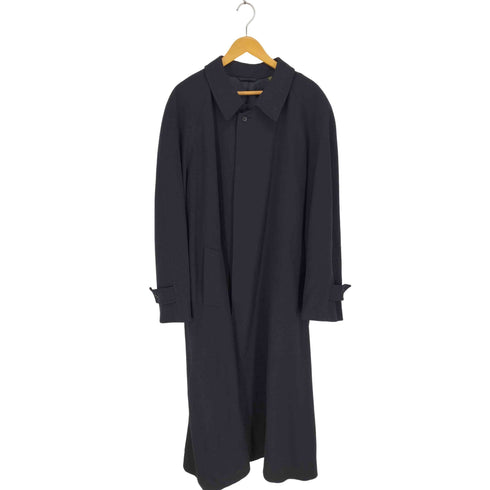 ビジョーネ BISIONE cashmere イタリア製 カシミヤ混 比翼ステンカラーコート メンズ EUR:52