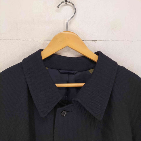 ビジョーネ BISIONE cashmere イタリア製 カシミヤ混 比翼ステンカラーコート メンズ EUR:52