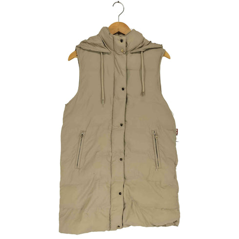 ザラ ZARA 中綿 ロング ベスト レディース import:M