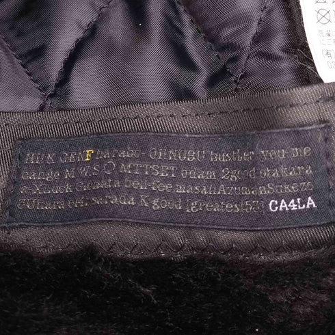 カシラ CA4LA 羊毛 フライトキャップ レディース