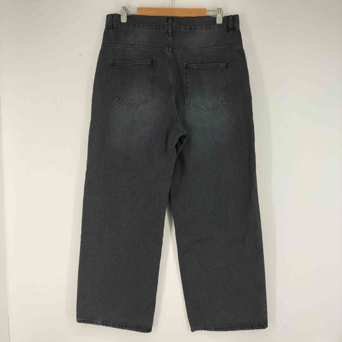 フリークスストア FREAKS STORE VINTAGE WASH WIDE STRAIGHT DENIM レディース JPN:L