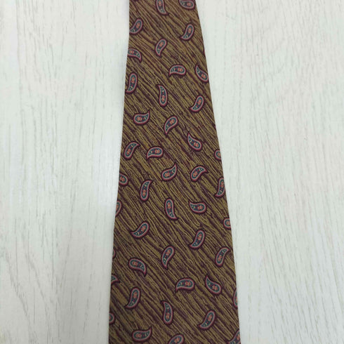 ジョルジオアルマーニ Giorgio Armani ペイズリー柄シルクネクタイ メンズ