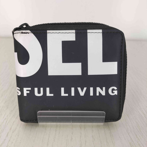 ディーゼル DIESEL BOLDMESSAGE ラウンドジップ 2つ折り財布 メンズ