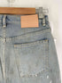 アクネストゥディオズ ACNE STUDIOS スリット ペンキ加工 デニムスカート レディース EUR:34