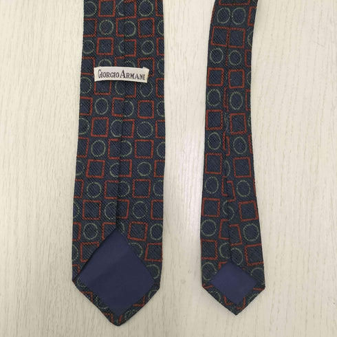 ジョルジオアルマーニ Giorgio Armani 総柄ネクタイ メンズ