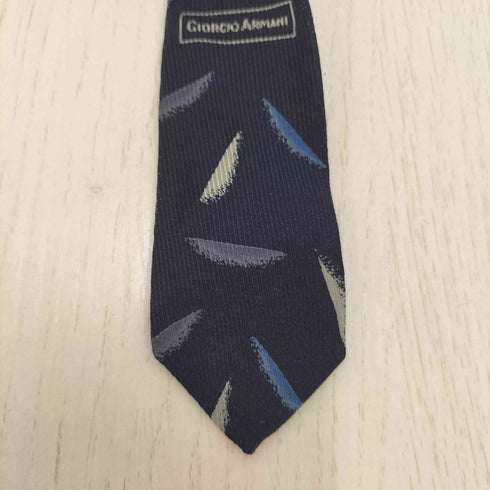 ジョルジオアルマーニ Giorgio Armani シルク100% 総柄ネクタイ メンズ