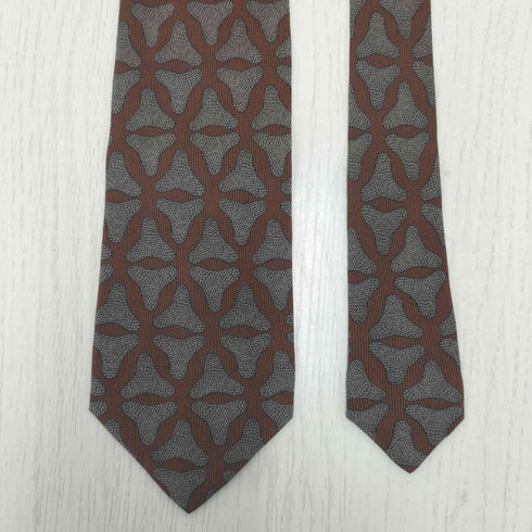 ジョルジオアルマーニ Giorgio Armani シルク100%総柄ネクタイ メンズ