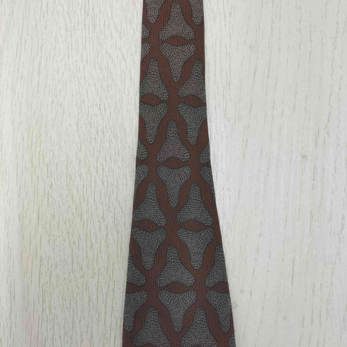 ジョルジオアルマーニ Giorgio Armani シルク100%総柄ネクタイ メンズ