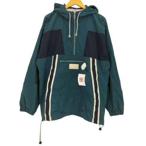 フィラ FILA 90s ナイロン アノラックパーカー メンズ import:L