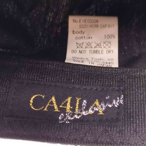 カシラ CA4LA ペイズリーキャップ レディース